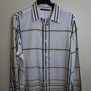 Perry Ellis Men's Dress Shirt  Size XL